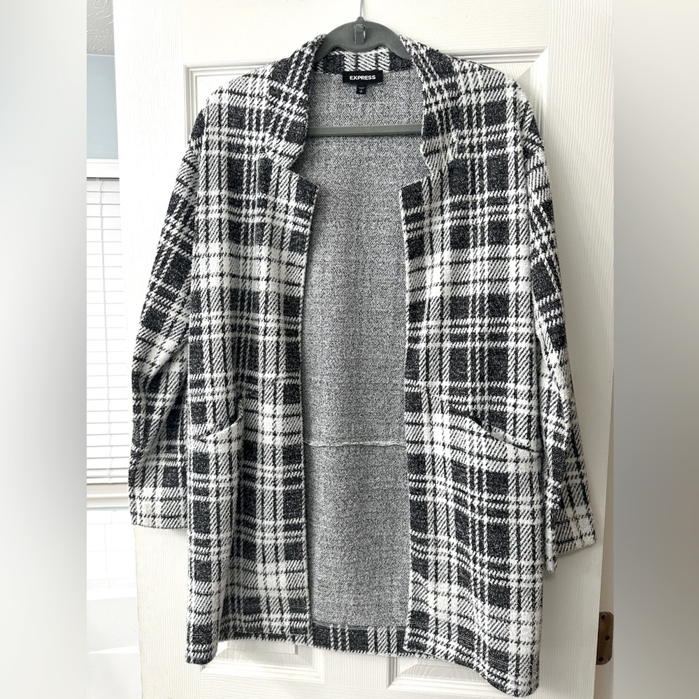 Express Long Sweater Blazer Size Small